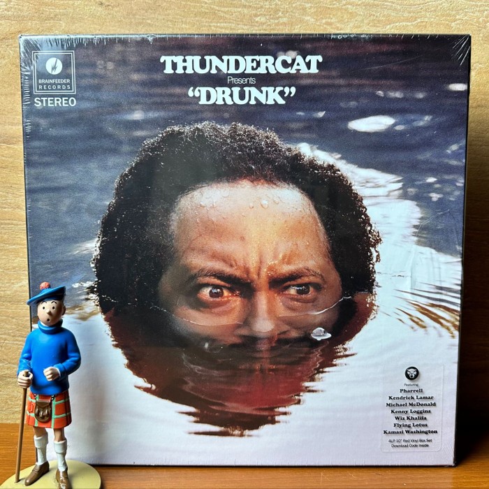 Jual PIRINGAN HITAM / VINYL THUNDERCAT DRUNK (4 X 10