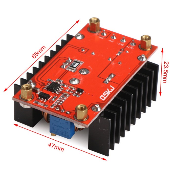 Jual Step Up 10A 150W Module Modul DC Adjustable Power Boost Regulator ...