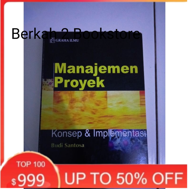 Jual BUKU MANAJEMEN PROYEK BUDI SANTOSA | Shopee Indonesia