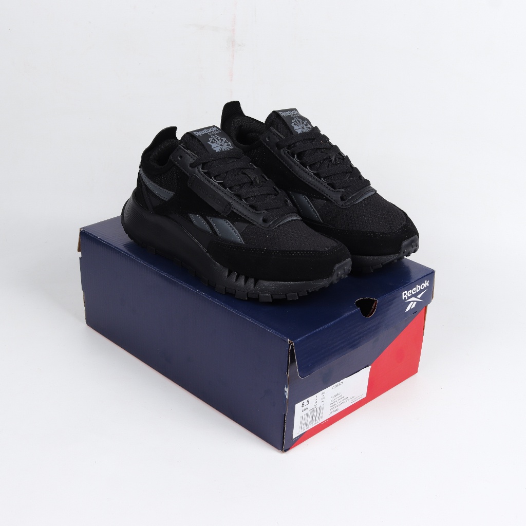 Jual Sepatu Sneakers Reebok Classics Legacy Triple Black | Shopee Indonesia
