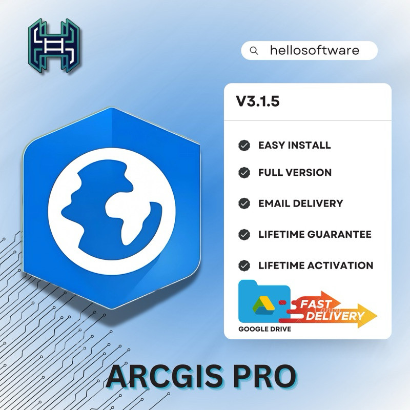 Jual ESRI ArcGIS Pro 3.1.5 Full Version (Versi Terbaru) | Shopee Indonesia