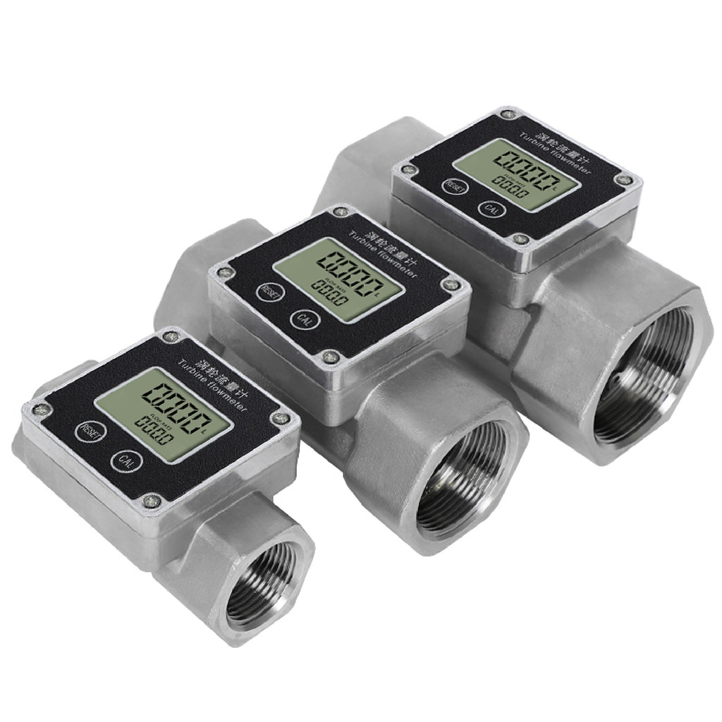 Jual Turbine Flow Meter Stainless Steel Electronic Turbine Flowmeter ...