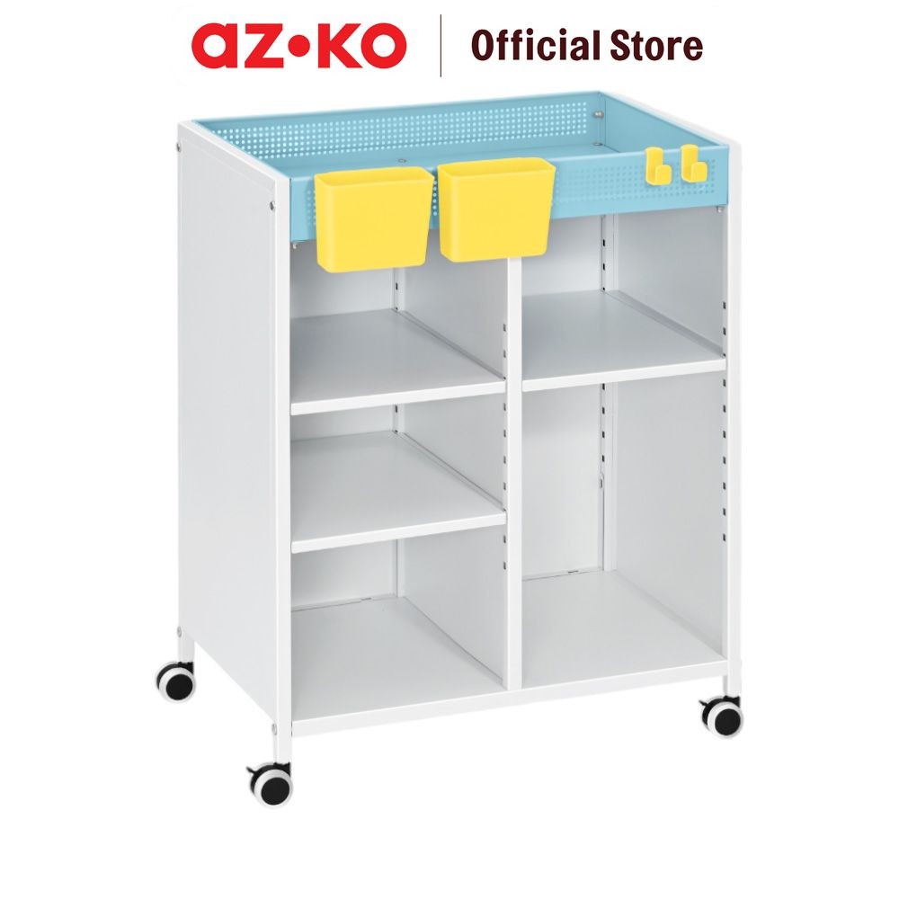 Jual AZKO Stora Keenan Rak Troli 4 Tingkat - Biru Tempat Penyimpanan ...
