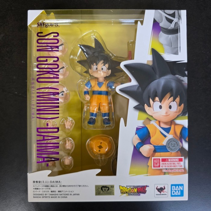 Jual Bandai SHF Son Goku Mini Kid SHFiguarts Dragon Ball Daima | Shopee ...