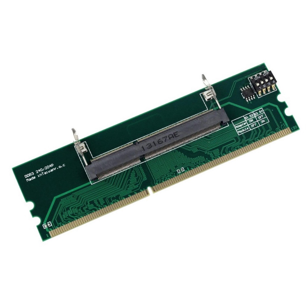 Jual RAM Adapter Converter SODIMM DDR3 Laptop To DIM DDR3 Desktop ...