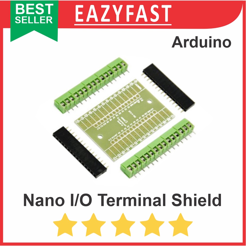 Jual Arduino Nano IO I/O Shield Expansion Board Terminal Screw Block ...