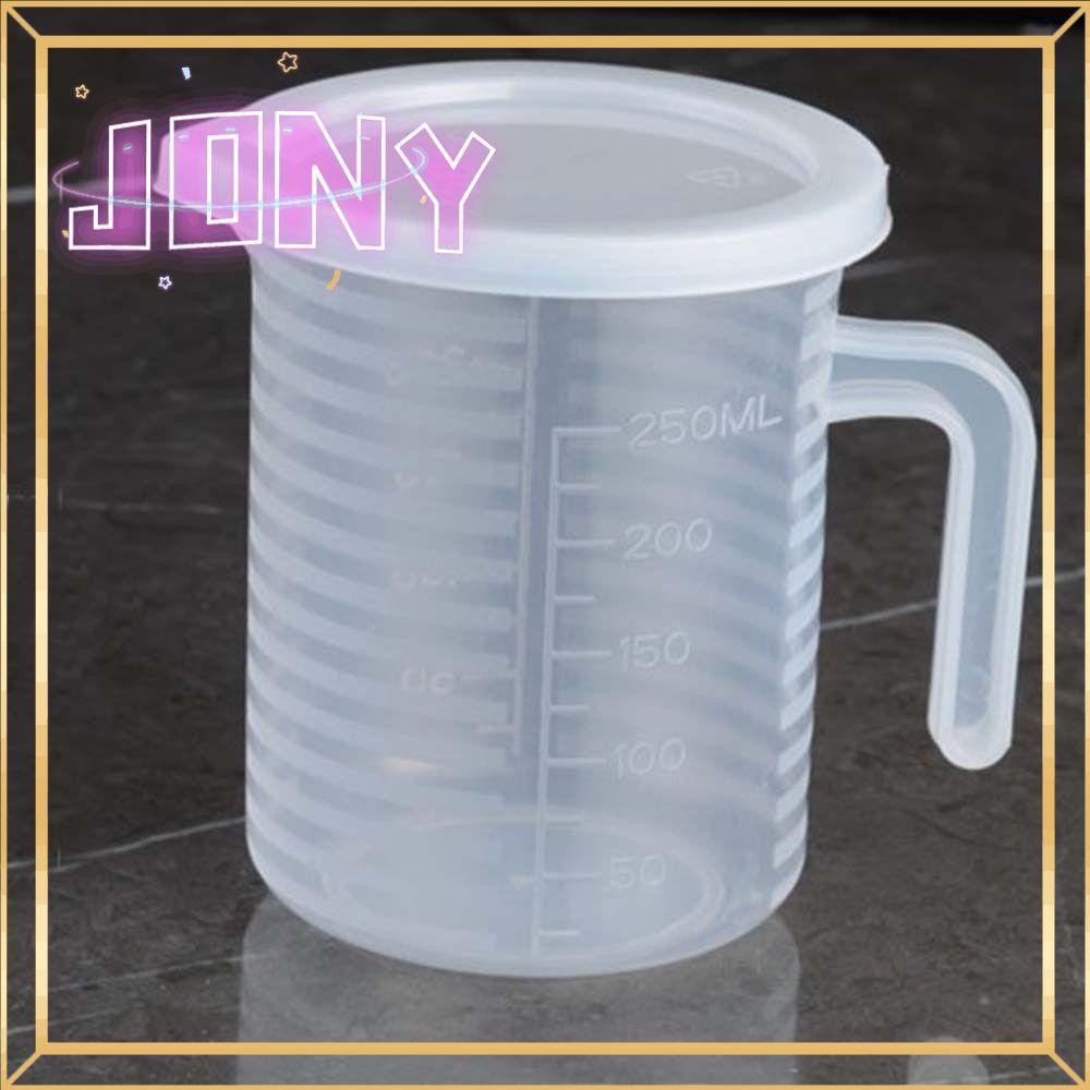 Jual Jony Gelas Mixing Takar Ukur Cairan Beaker Ukur Gradasi 250ml Wisuda Dua Sisi Tahan Lama 5300