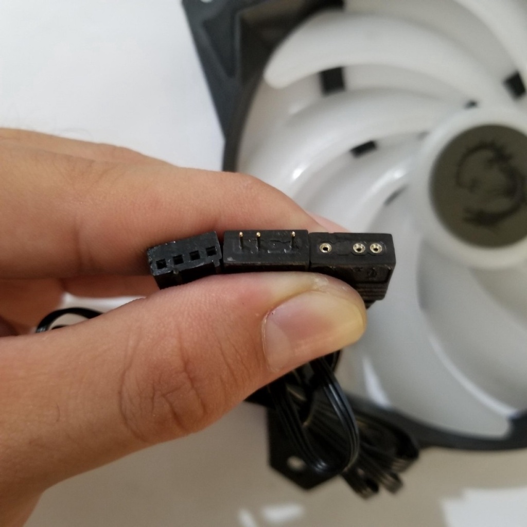 Jual MSI Addressable RGB ARGB Fan RGB Two Ball Bearing 14cm Fan ...