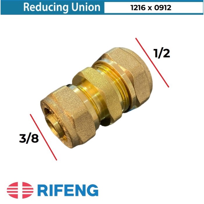 Jual TERMURAH RIFENG Sok Sock Reducer 1/2 x 3/8 1216 x 0912 Fitting ...
