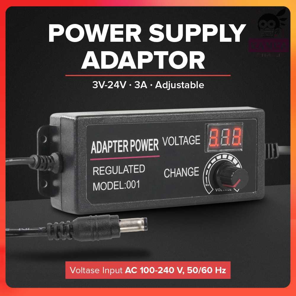 Jual Lincoiah Adaptor Power Supply Converter Ac To Dc V V A Adjustable Zy Shopee