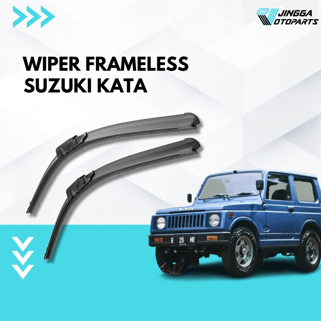 Jual Wiper Frameless Mobil Suzuki Jimny Katana Sapuan Kaca Mobil Model