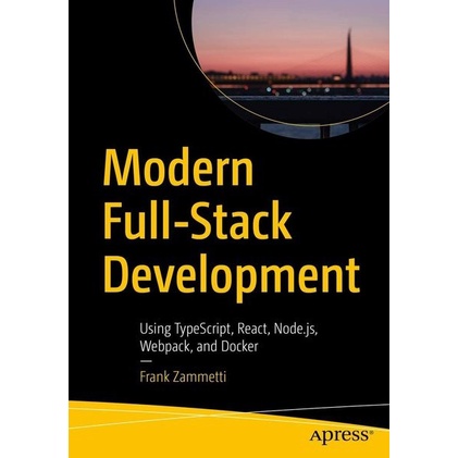 Jual Modern Full-Stack Development Using TypeScript React Node js ...