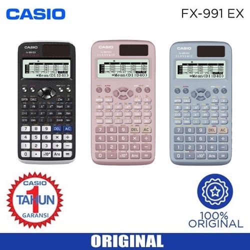 Jual Kalkulator Ilmiah CASIO Fx-991EX Calculator Scientific 991 EX ...