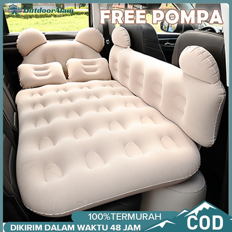 Jual MODEL PISAH MATRAS TIDUR MOBIL / KASUR ANGIN MOBIL / Kartun Mobil