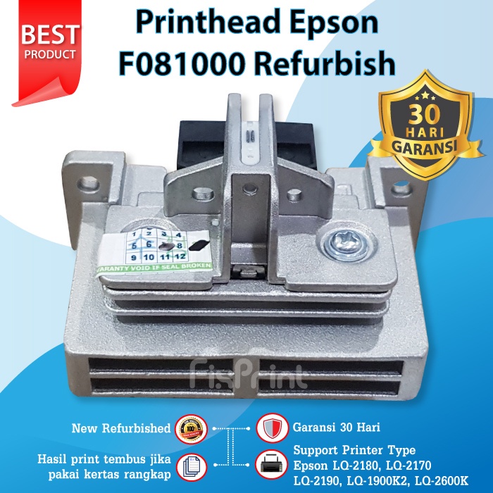 Jual printer head printer epson lq 2190 lq2180 original printhead