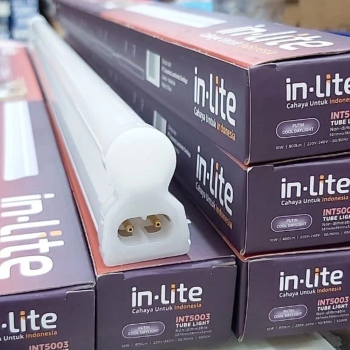 Jual Lampu Led T5 Inlite 5 Watt 30 Cm In-Lite INT5005 5Watt Batten 5 W ...