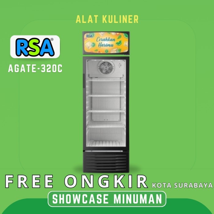 Jual Showcase Rsa Agate C Showcase Pendingin Pintu Rak Garansi