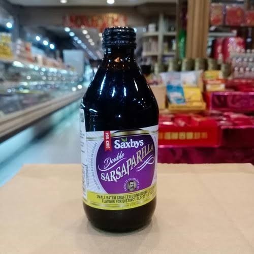 Jual Saxbys double sarsaparilla soft drink 375ml | Shopee Indonesia