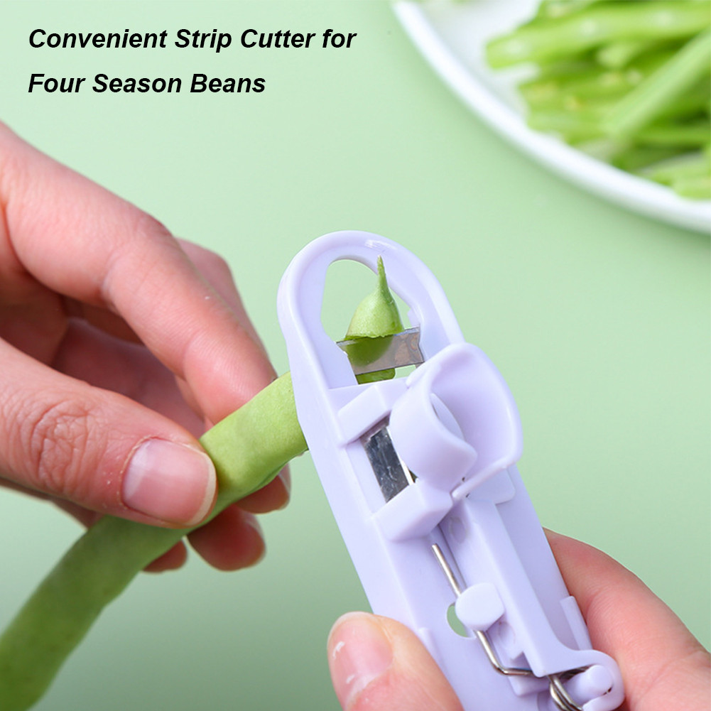 Jual Long Green Bean Vegetable Runner Slicer Stainless Steel Blade ...