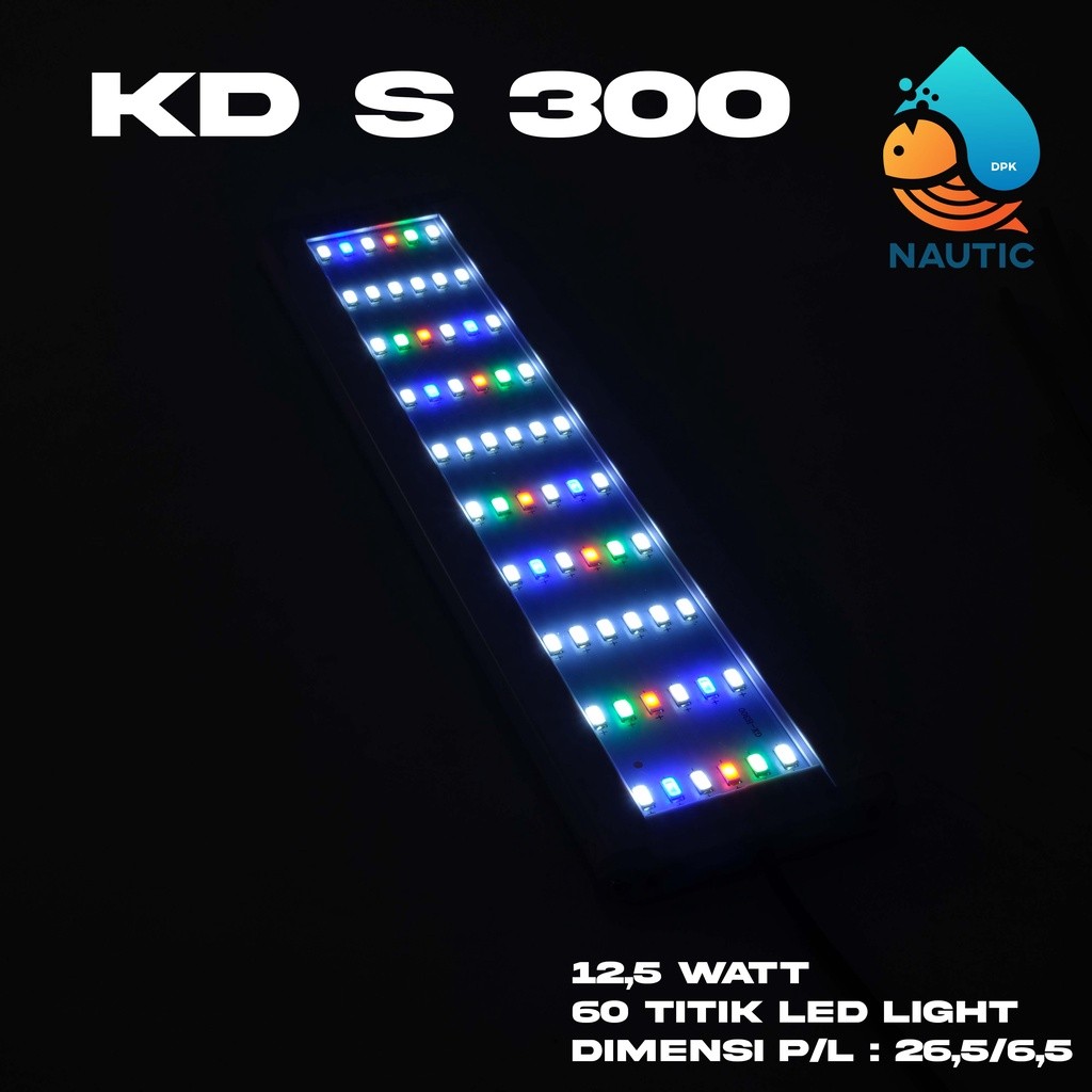 Jual LAMPU LED KANDILA S300 S-300 12,5W AQUASCAPE AQUARIUM S-SERIES S ...