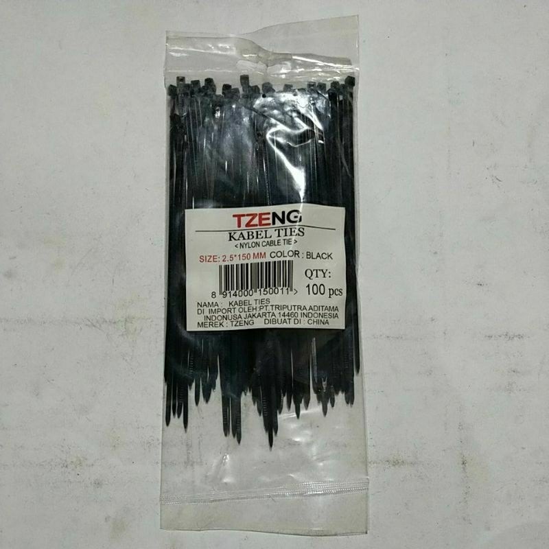 Jual Talitis /Kabel Ties/ Tali Krek 100 , 150 , 200 MM | Shopee Indonesia