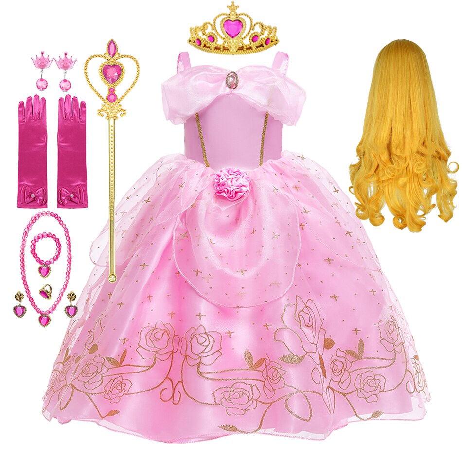 Jual PREORDER Disney Aurora Princess Girls Sleeping Beauty Cosplay