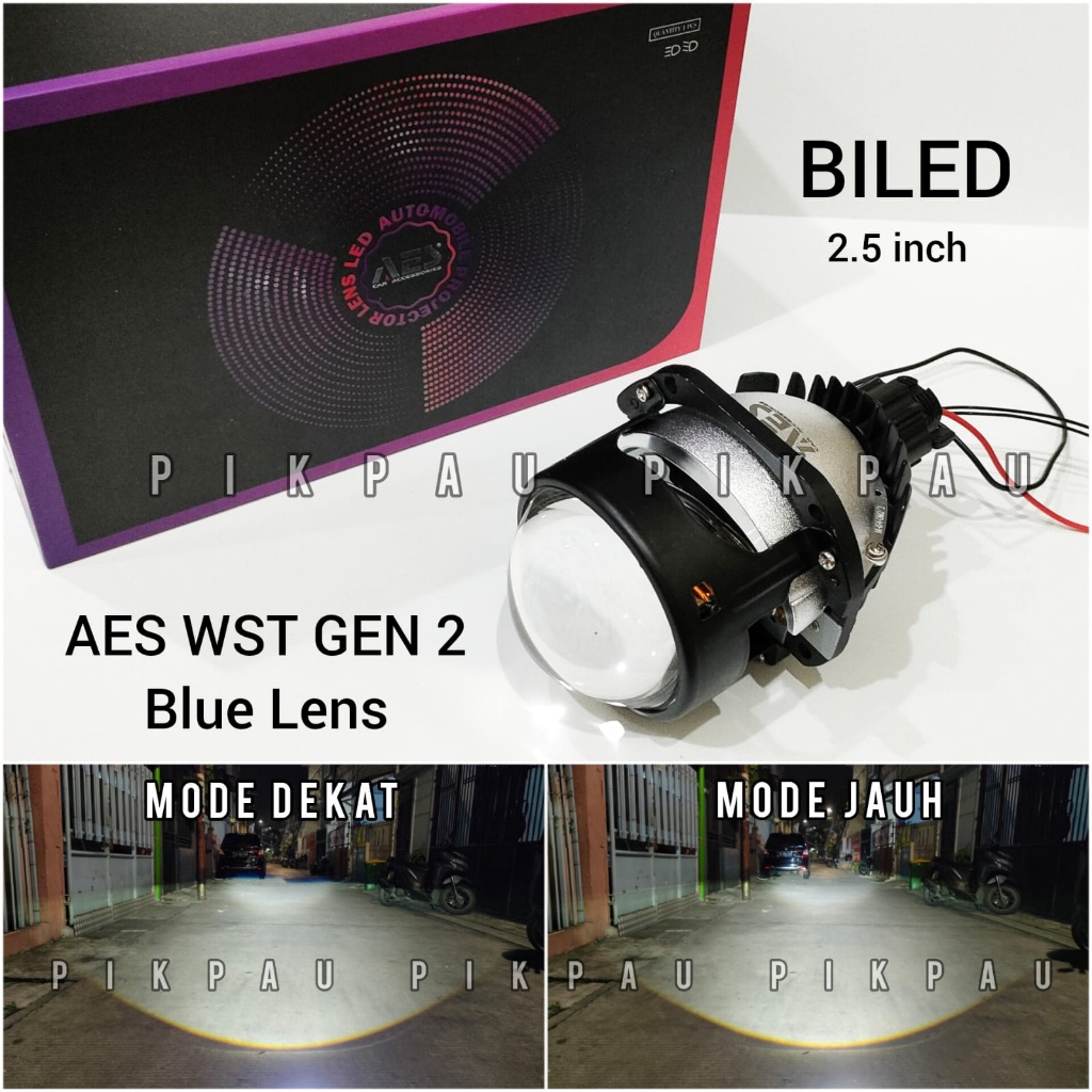 Jual DISKON !! Biled Aes Projector 2.5 Inchi GEN 2 WST 35W Shopee