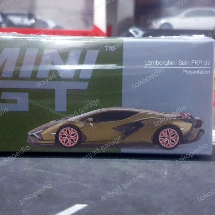 Miniature MINI GT #529 - Lamborghini Sian FKP37 - Édition Limitée - 1:64 - Neuf Sous Carte