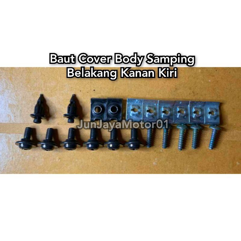 Jual Baut Lengkap Full Set Body Honda Scoopy Fi Baut Lengkap Fullset Bodi Honda