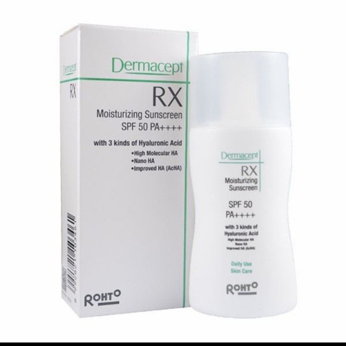 Jual DERMACEPT RX MOISTURIZING SUNSCREEN SPF 50 ORIGINAL | Shopee Indonesia