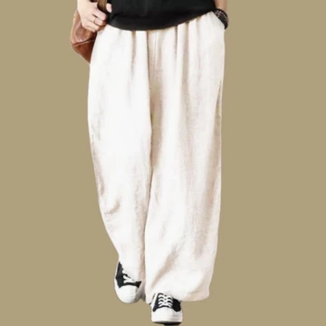 CC Basic Kulot Pants Jumbo XXL Rami Linen Santuy Pants Jumbo. Celana Korean Style Potongan