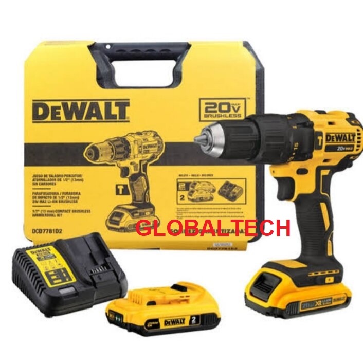 Jual Dewalt Dcd Mesin Bor Cordless Mesin Bor Baterai Brushless Dcd D Shopee Indonesia