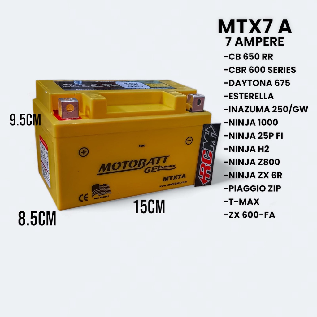 Jual MTX7A ACCU ACU AKI KERING MOTOR GEL KAWASAKI NINJA250 NINJA 250