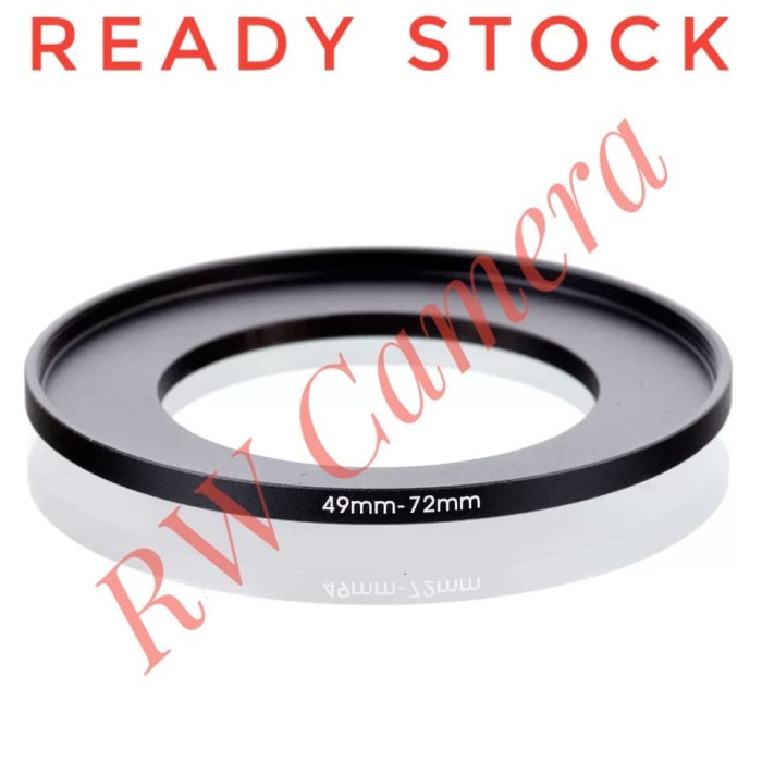 Sensei 49-72mm Aluminum Step-Up Ring SUR-4972 B&H Photo Video