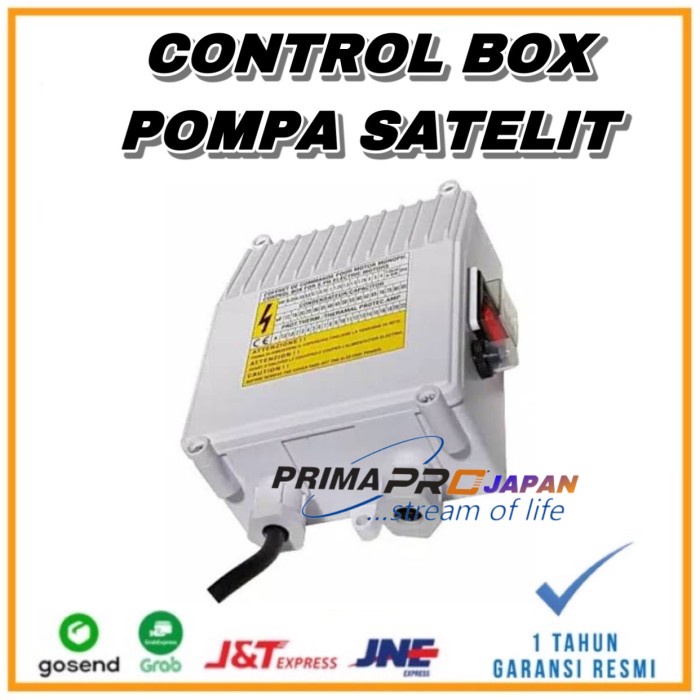 Jual control box panel pompa submersible satelit 1hp Box pompa satelit ...