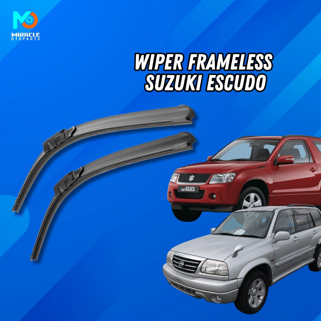 Jual Wiper Frameless Suzuki Escudo Grand Escudo Sepasang Pcs Kiri