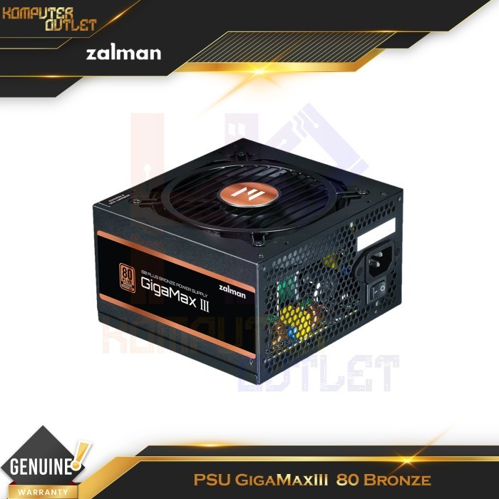 Jual Zalman Power Supply GigaMax III [750W] ZM750-GV3 80 Plus Bronze ...