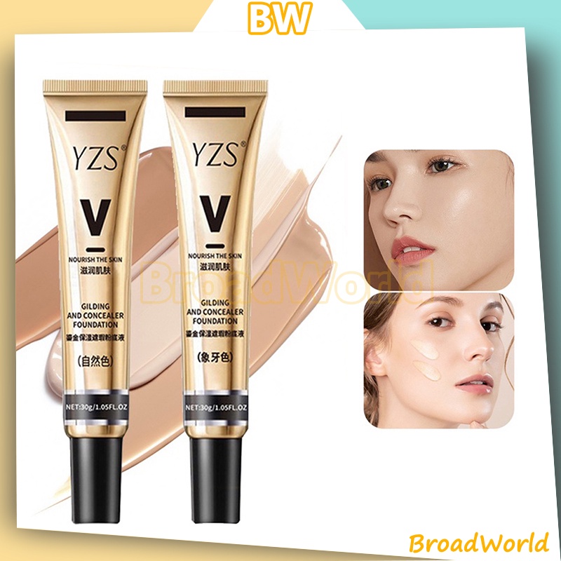 Jual YZS Gilding And Concealer Liquid Foundation 30gr / Lightweight