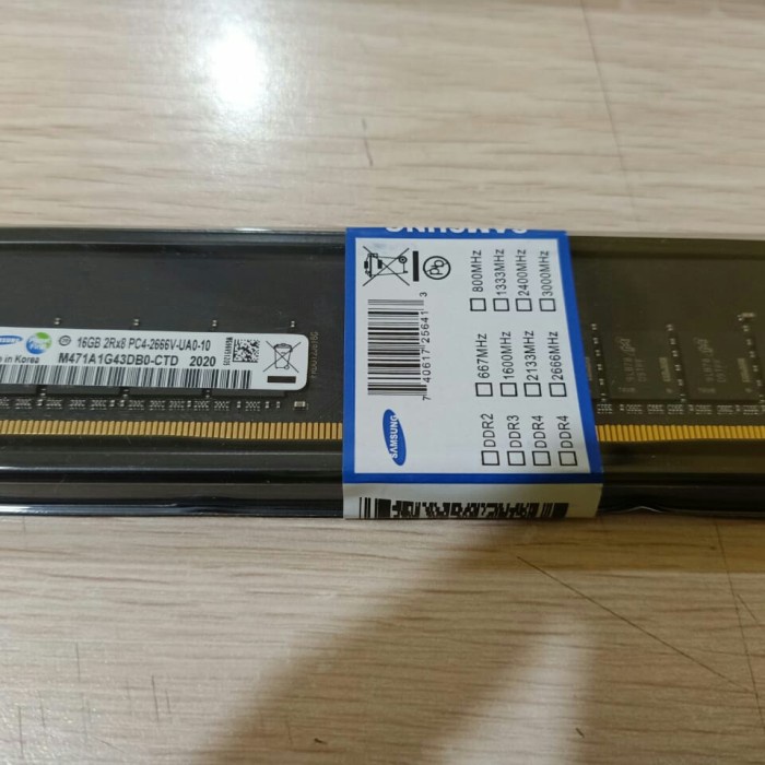 Jual Terlaris ✨ -RAM SAMSUNG LONGDIMM DDR4 16GB PC21300/ 2666MHZ