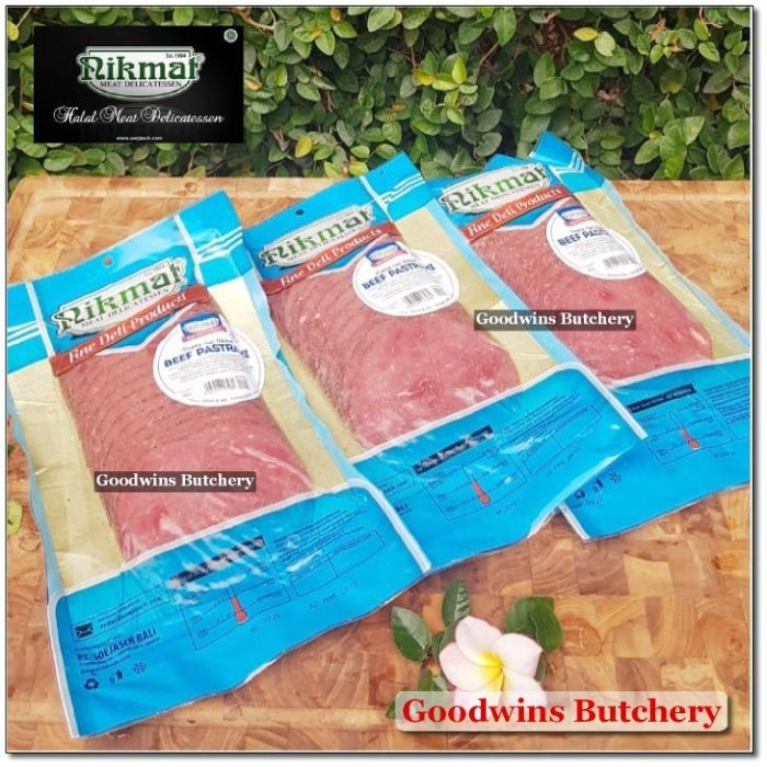 Jual Nikmat BEEF PASTRAMI SLICED By Soejasch Bali 250g | Shopee Indonesia