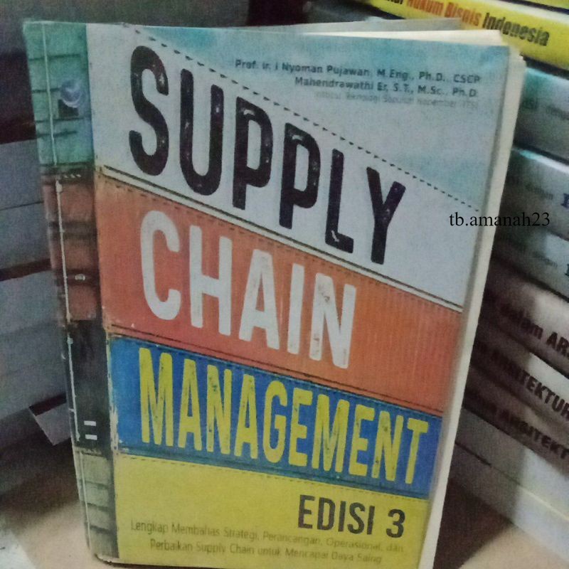 Jual Buku Supply Chain Management By Mahendrawathi | Shopee Indonesia