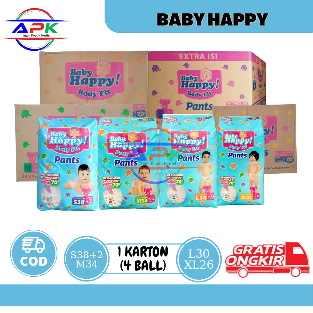 Agen pampers hot sale baby happy