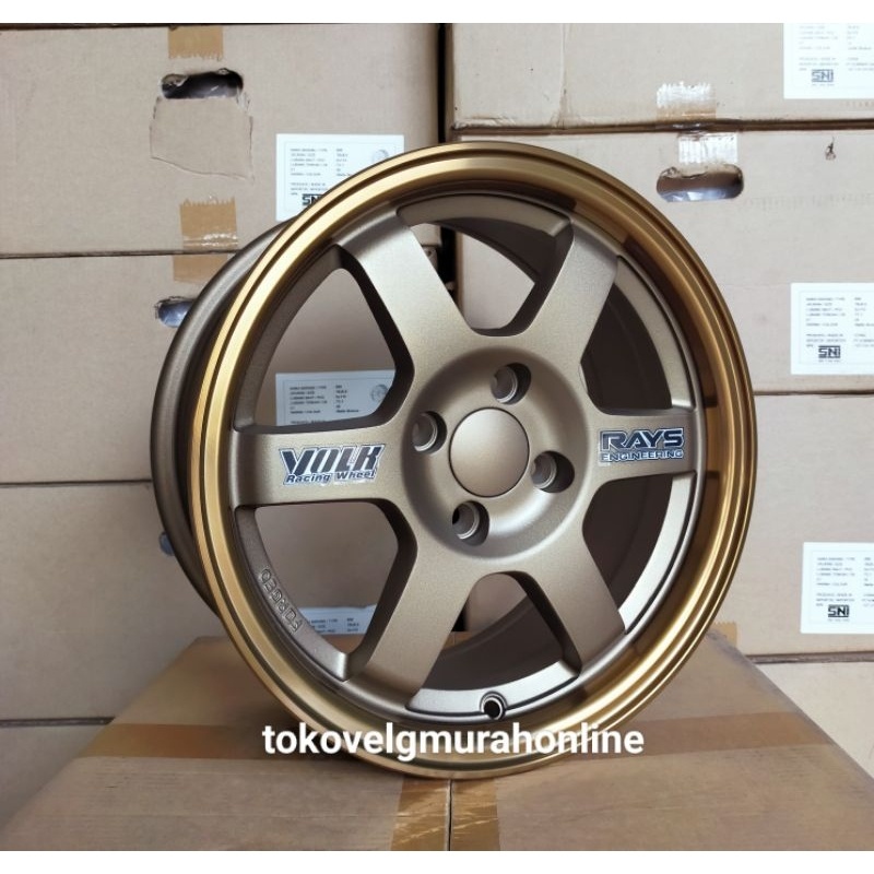 Jual Tvmo Velg Mobil Ring Hole Te Og Matte Bronze Pcs Shopee Indonesia