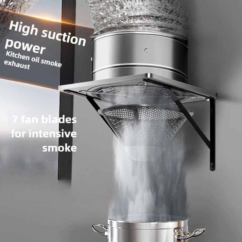 Jual 6/8Inch Extractor Ventilation Fan Exhaust Air Blower High Speed ...