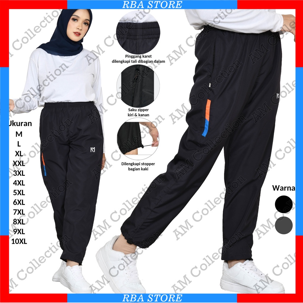 Jual DISKON BESAR!!! Celana Training Running Parasut Wanita Premium