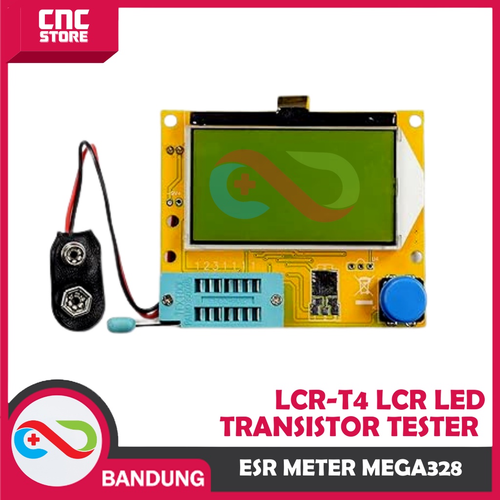 Jual Esr Meter Mega M Lcr T Lcr Led Transistor Tester Lcrt Diode Shopee Indonesia