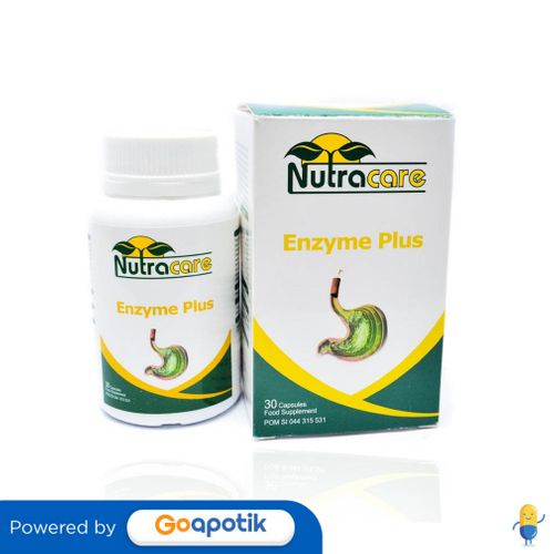 Jual Nutra Care Enzyme Plus Box 30 Kapsul | Shopee Indonesia
