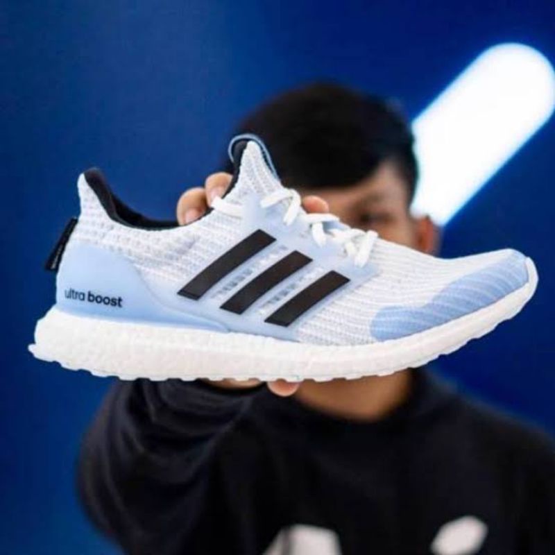 Jual sepatu sneakers Addas ultra boost 4.0 game off thrones white blue ...