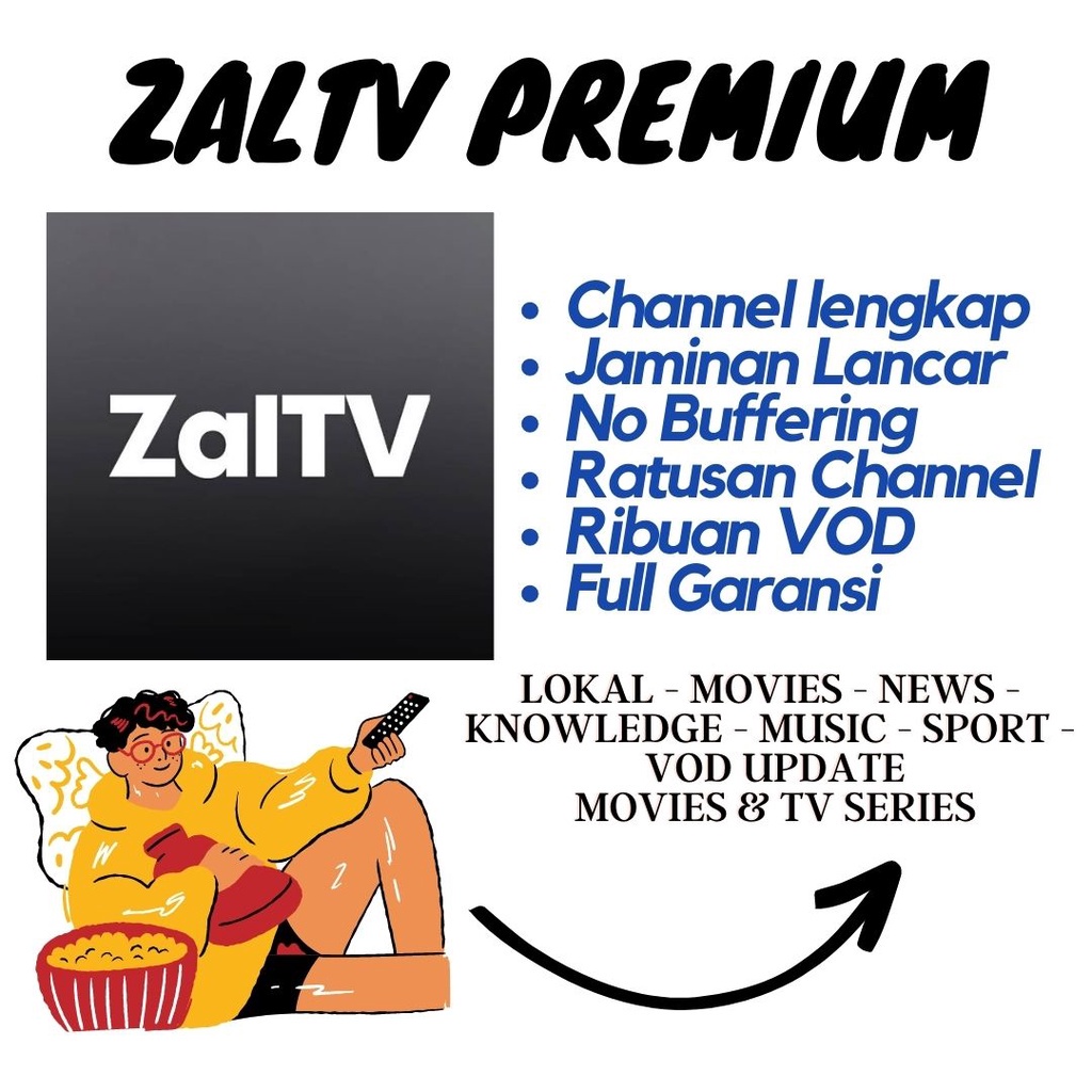 Jual KODE ZALTV LISENSI ORIGINAL SOFTWARE RESMI BERLANGGANAN Shopee
