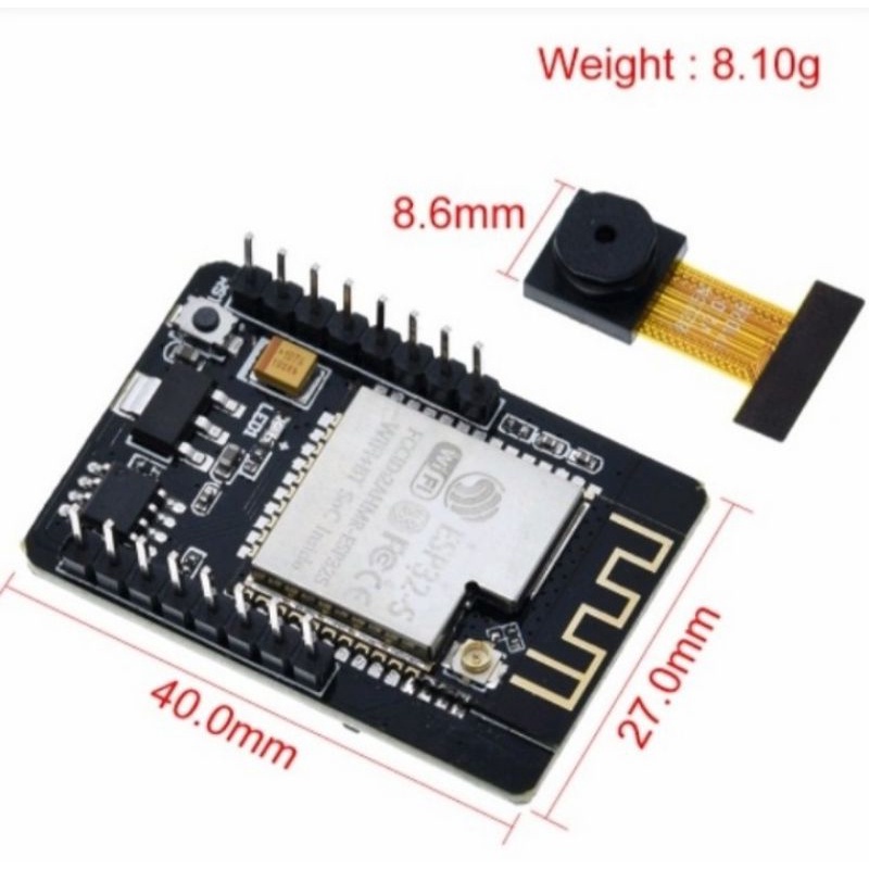 Jual ESP32 CAM ESP 32 ESP-32 Wifi Bluetooth Camera OV2640 esp32 cam ...
